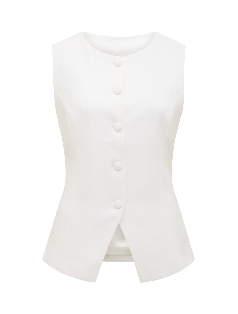 Toni High Neck Waistcoat Forever New