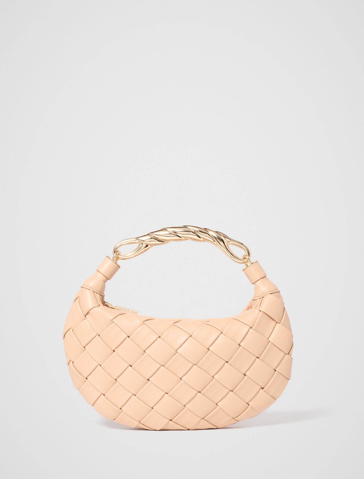 Willa Weave Metal Handle Bag Forever New