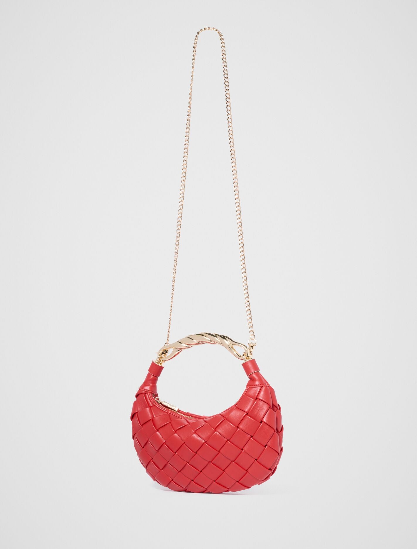 Willa Weave Metal Handle Bag Forever New