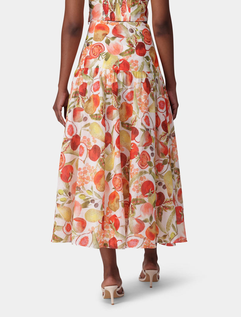 Flore Midi Skirt Forever New