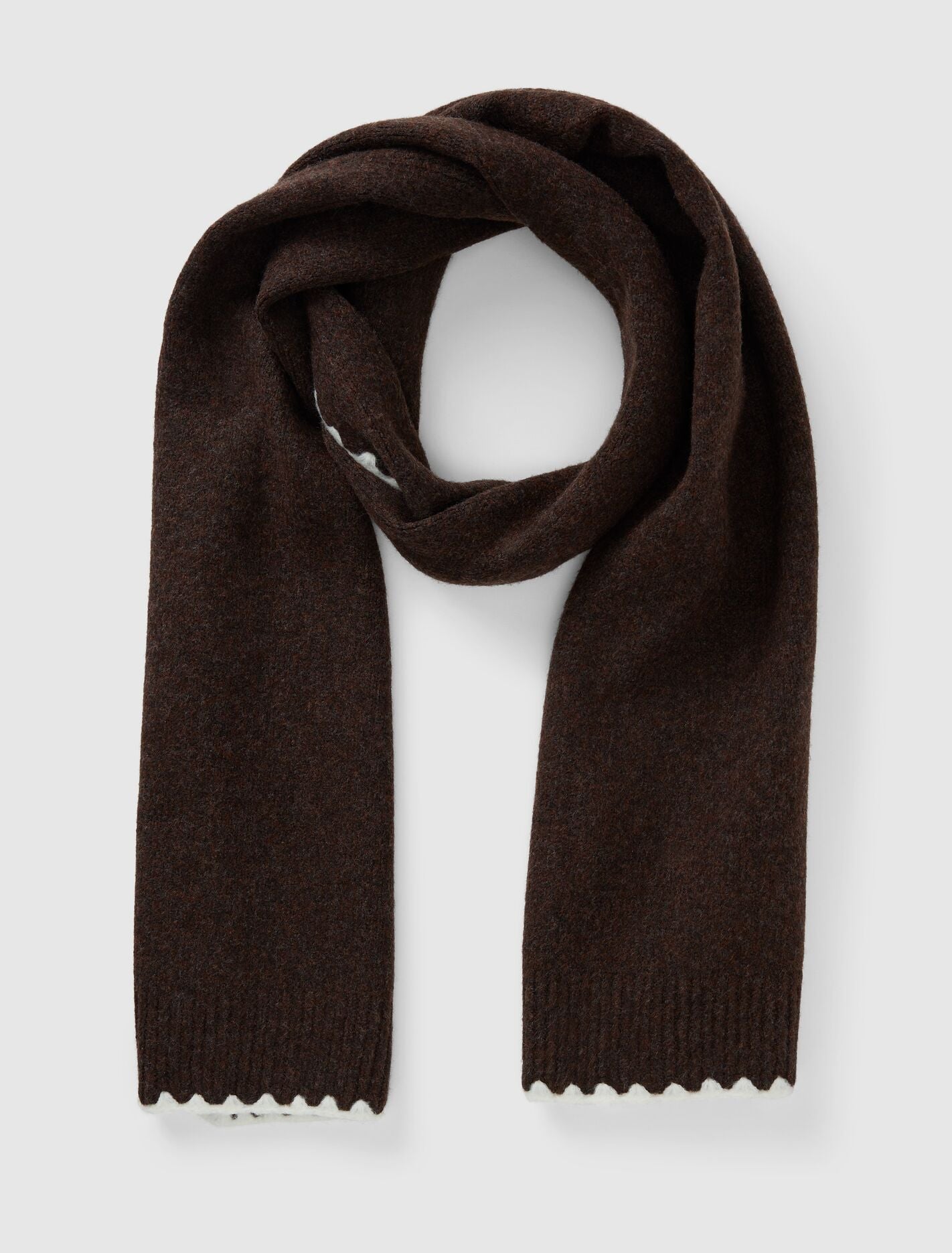 Tatum Stitch Detail Scarf Forever New