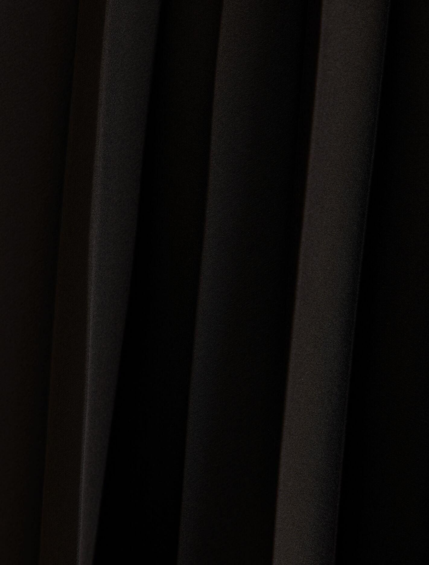 Delphine Pleated Midaxi Skirt Black | Forever New