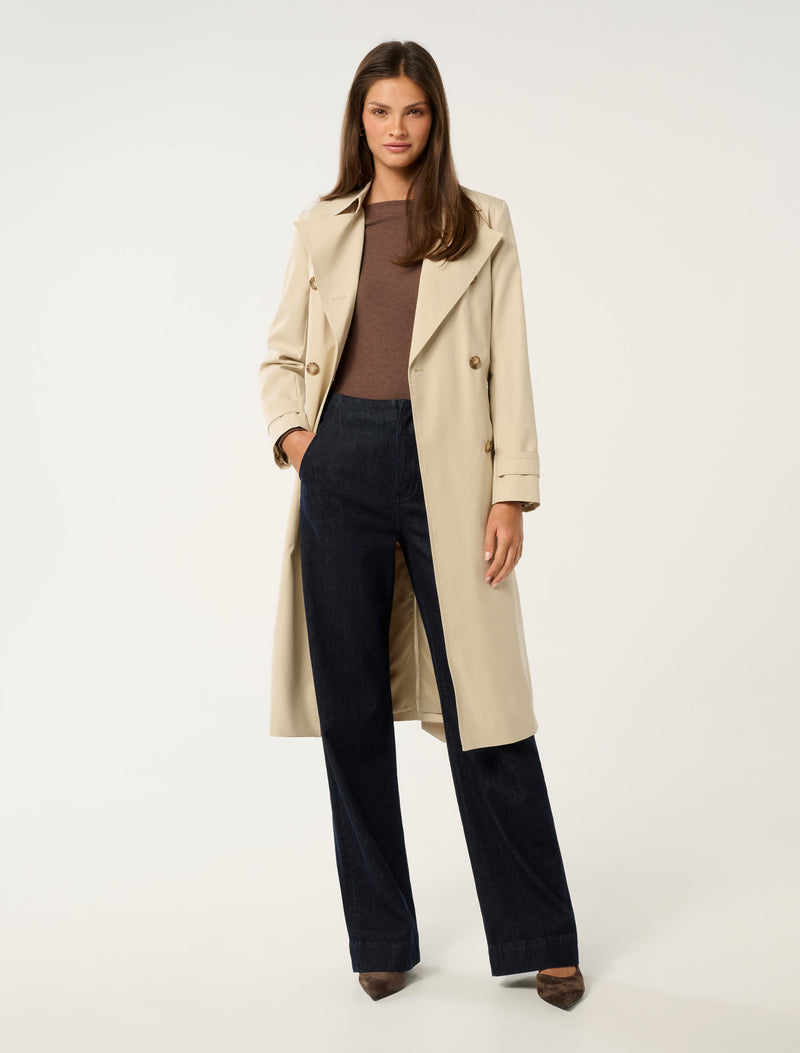 Stacey Soft Trench Coat Forever New