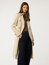 Stacey Soft Trench Coat Forever New