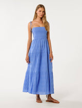 Freya Strappy Tiered Maxi Dress Forever New