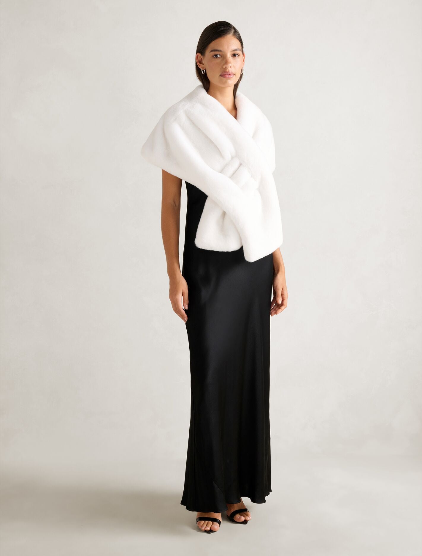 Felicity Faux Fur Wrap Forever New