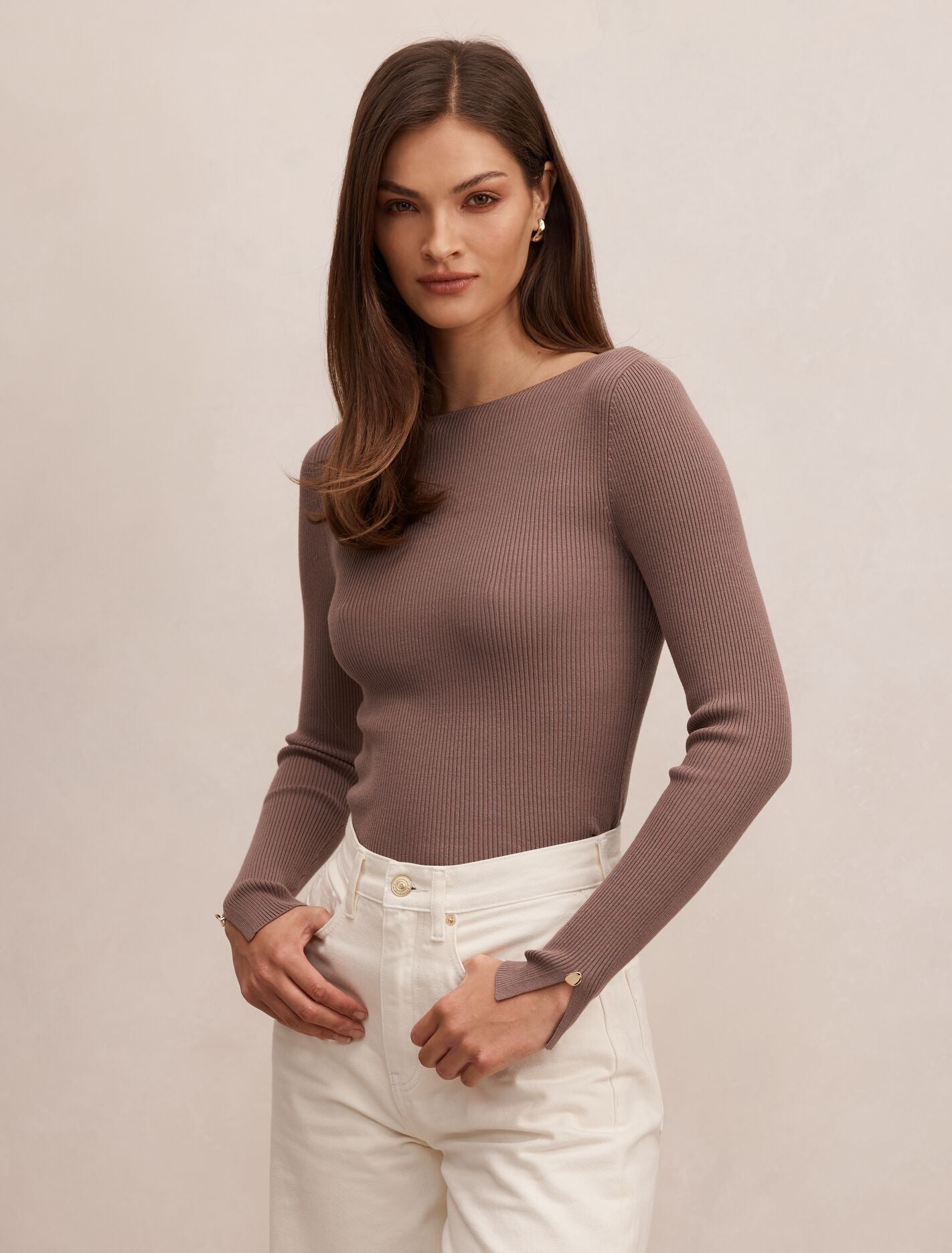 Alaia Knit Rib Top Forever New
