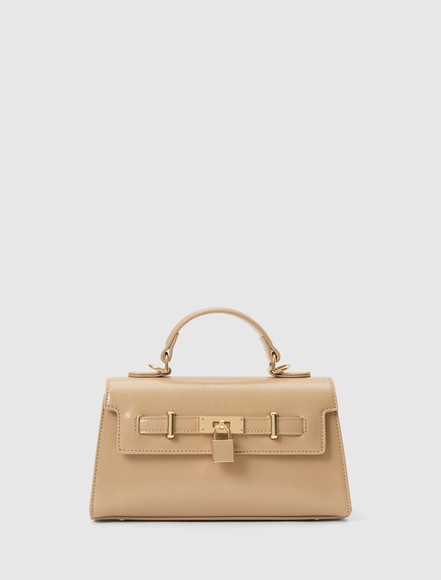 Liana Lock Detail Top Handle Bag Forever New