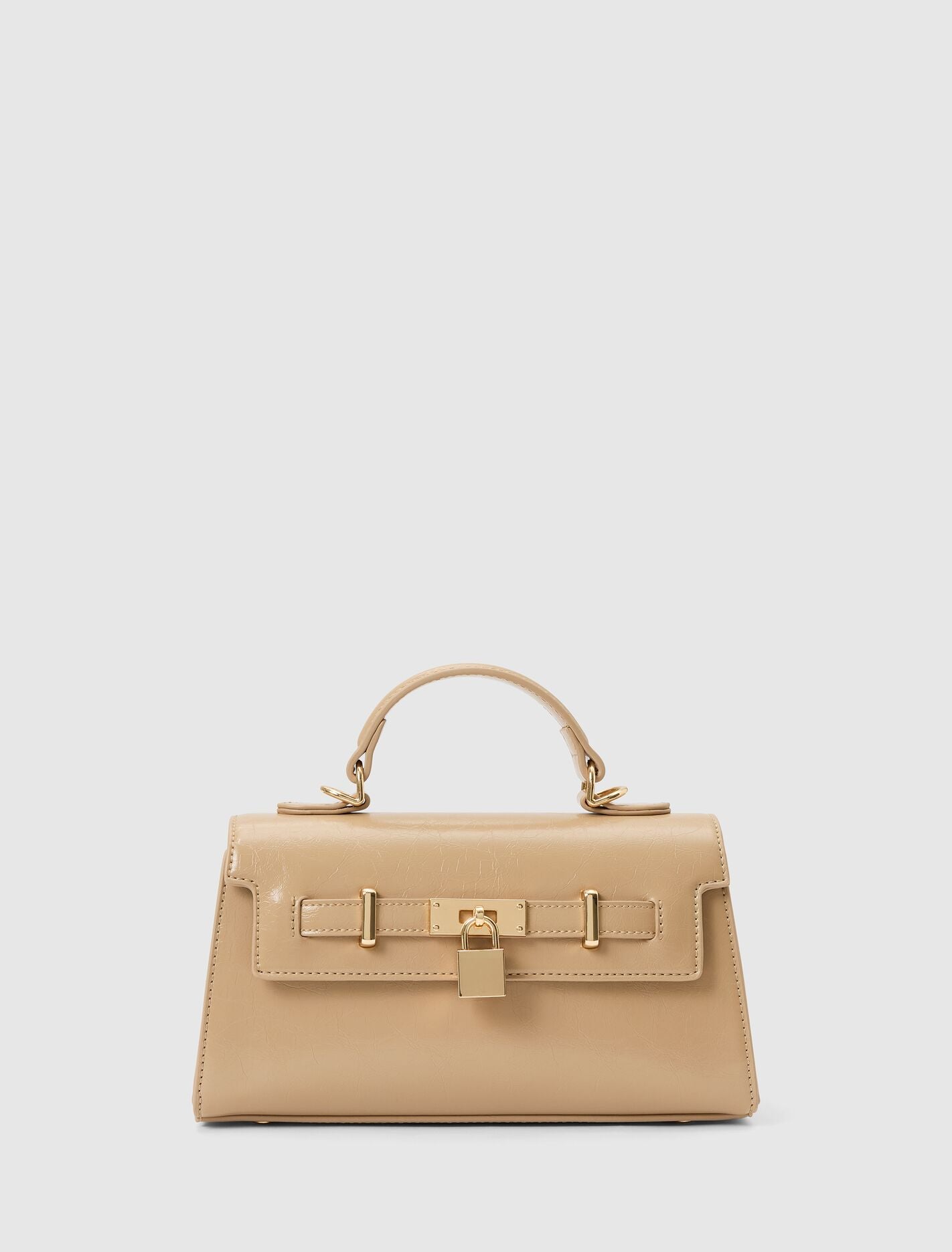 Liana Lock Detail Top Handle Bag Forever New