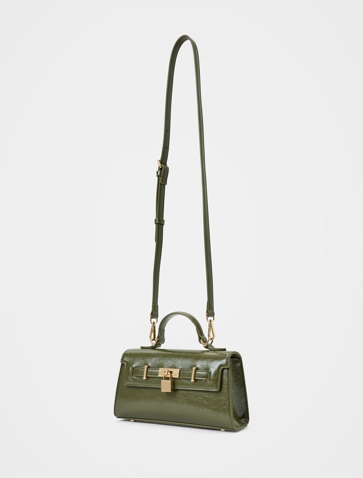 Liana Lock Detail Top Handle Bag Forever New