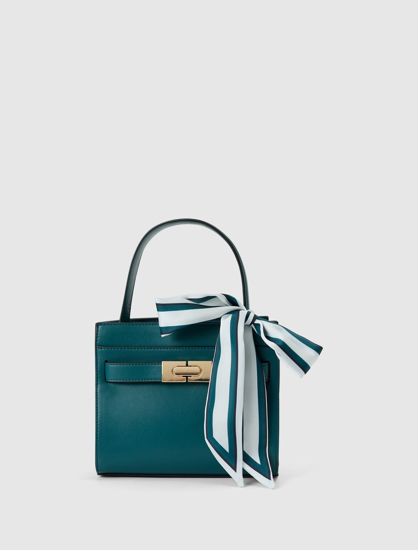 Serin Small Lock Top Handle Bag Forever New