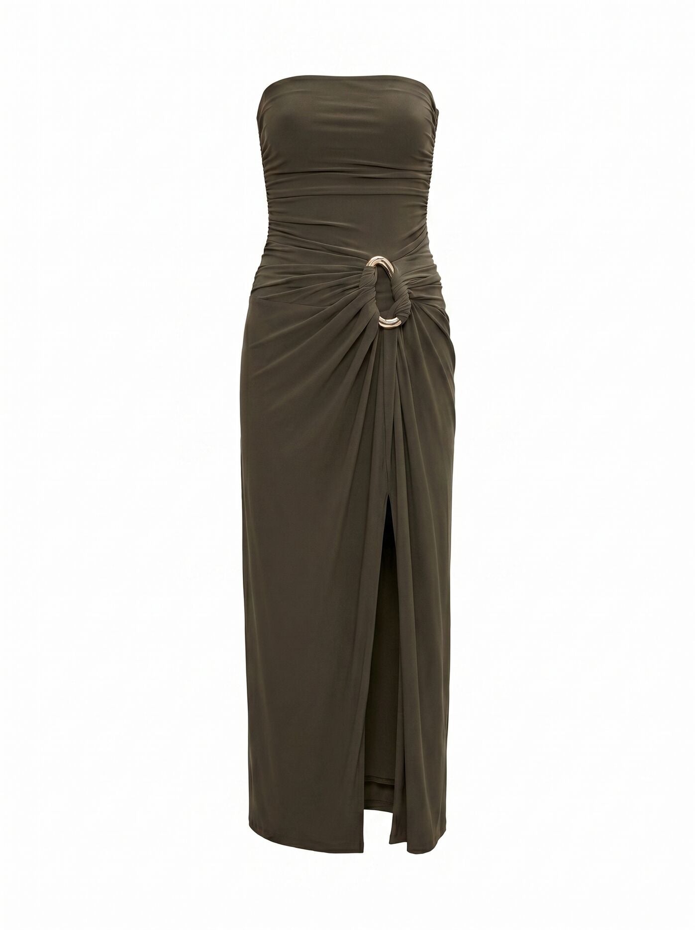 Keely Strapless Jersey Maxi Dress Forever New