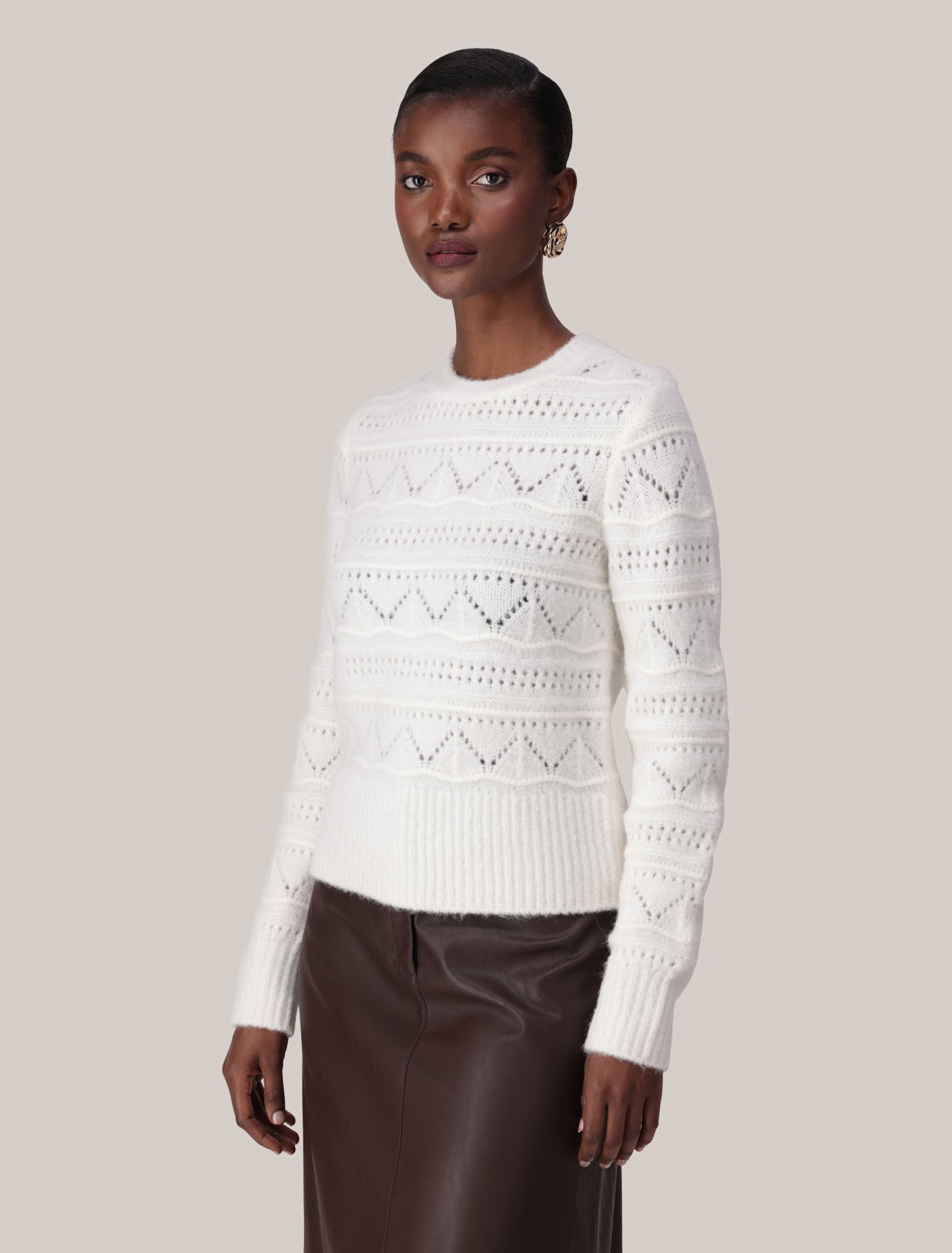 Ellie Pretty Stitch Sweater Forever New