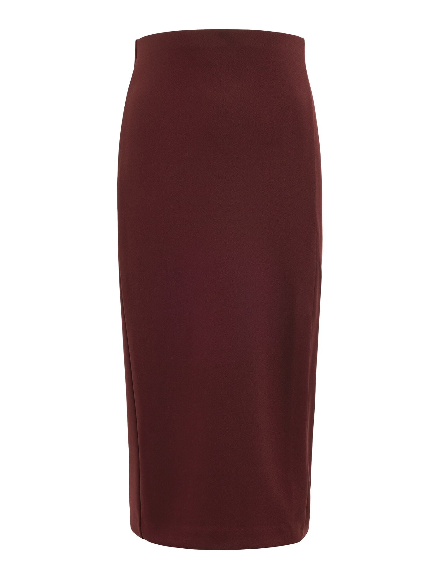 Lacey Crepe Split Midi Skirt Forever New