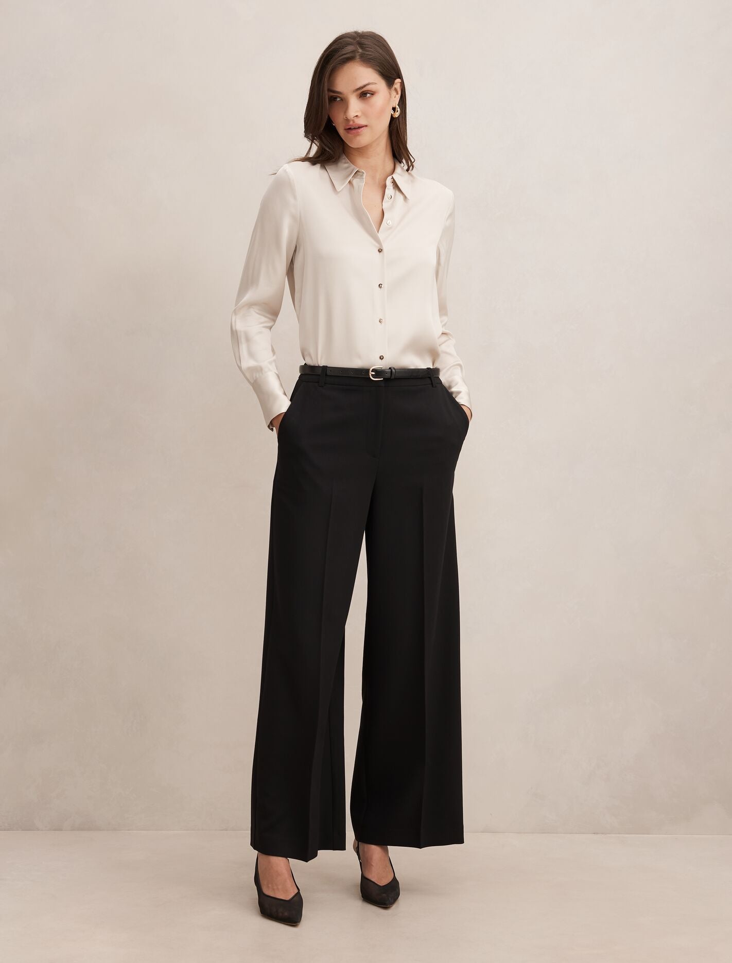 Coco Satin Shirt Forever New