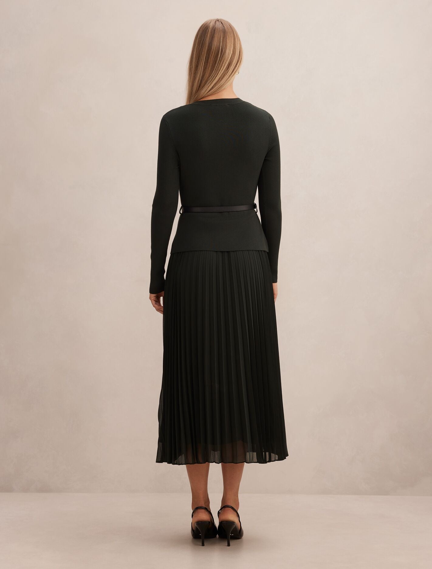 Daphne Long Sleeve Midi Dress Forever New