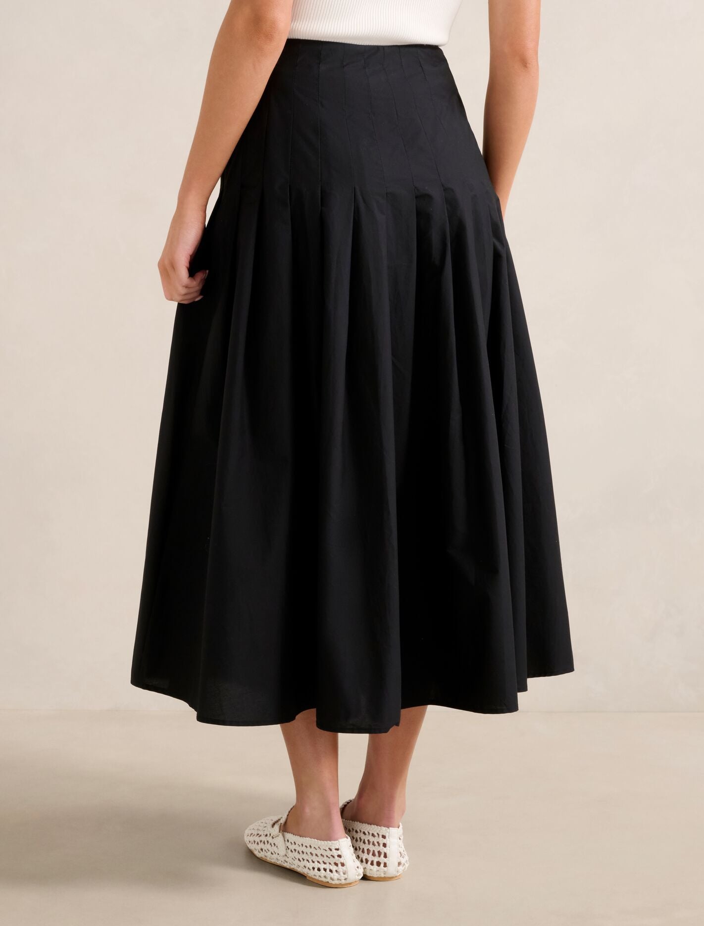 Sasha Pleated Maxi Skirt