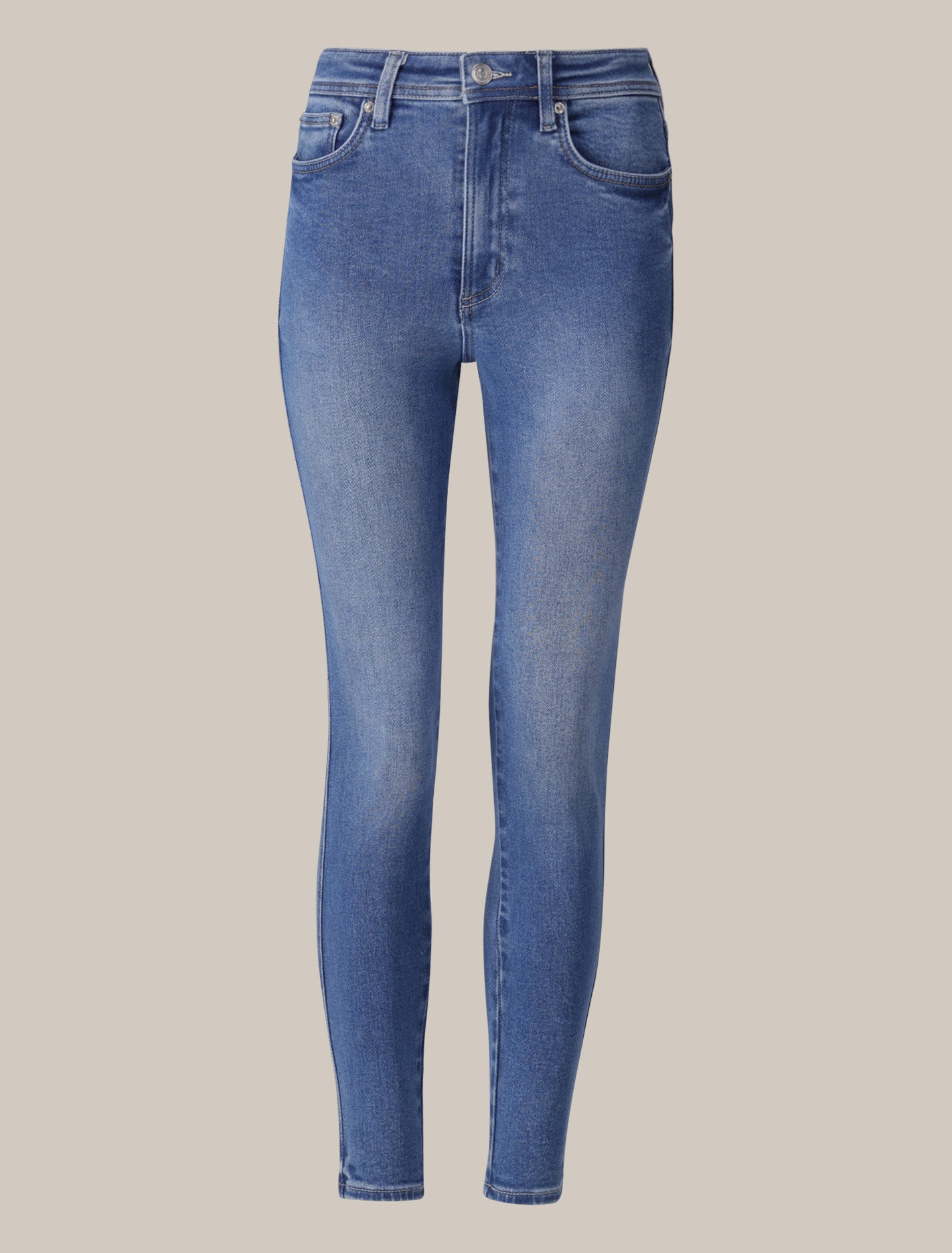Ashley Mid-Rise Mid Wash Jeans Forever New