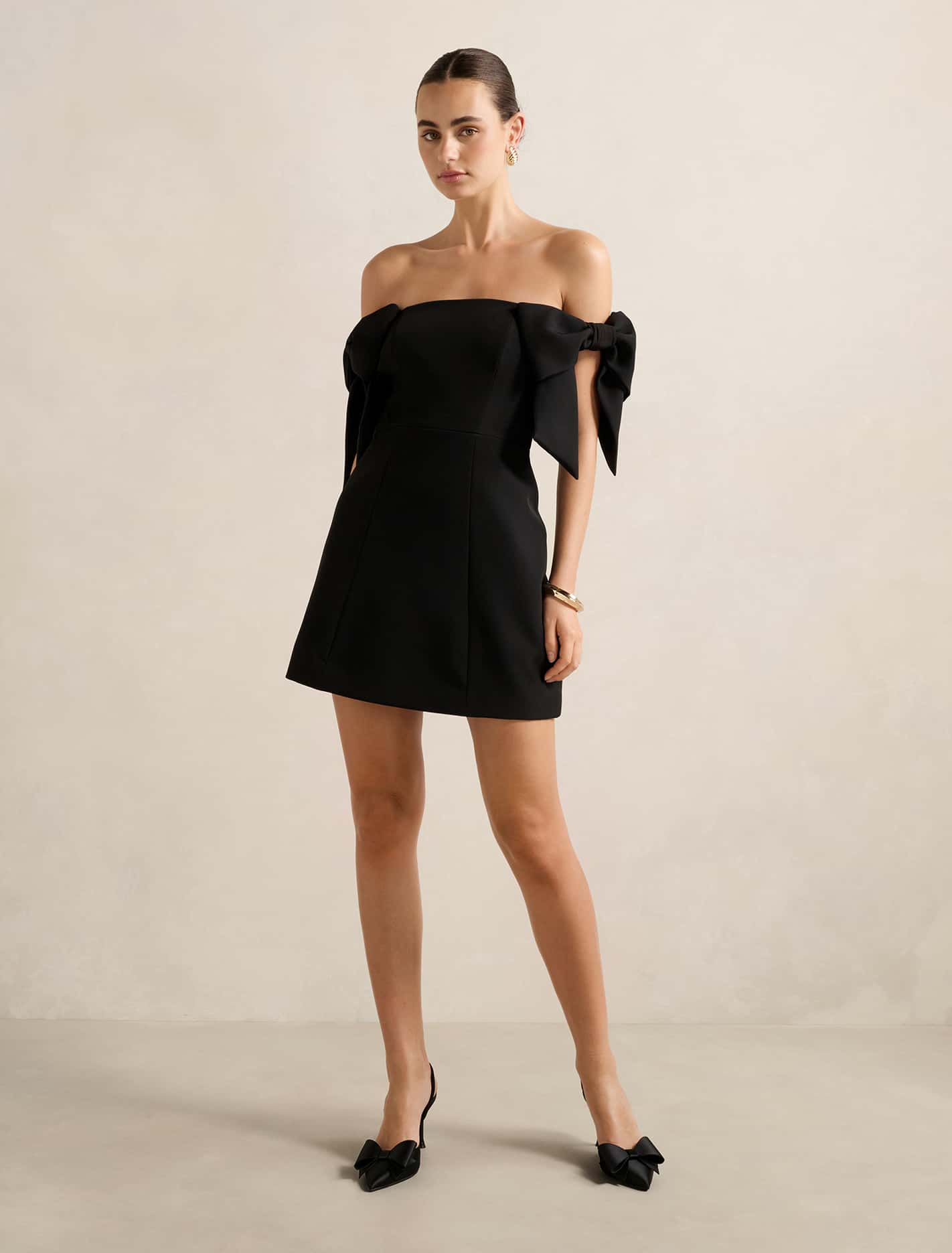 Adalyn Mini Bow Dress Forever New