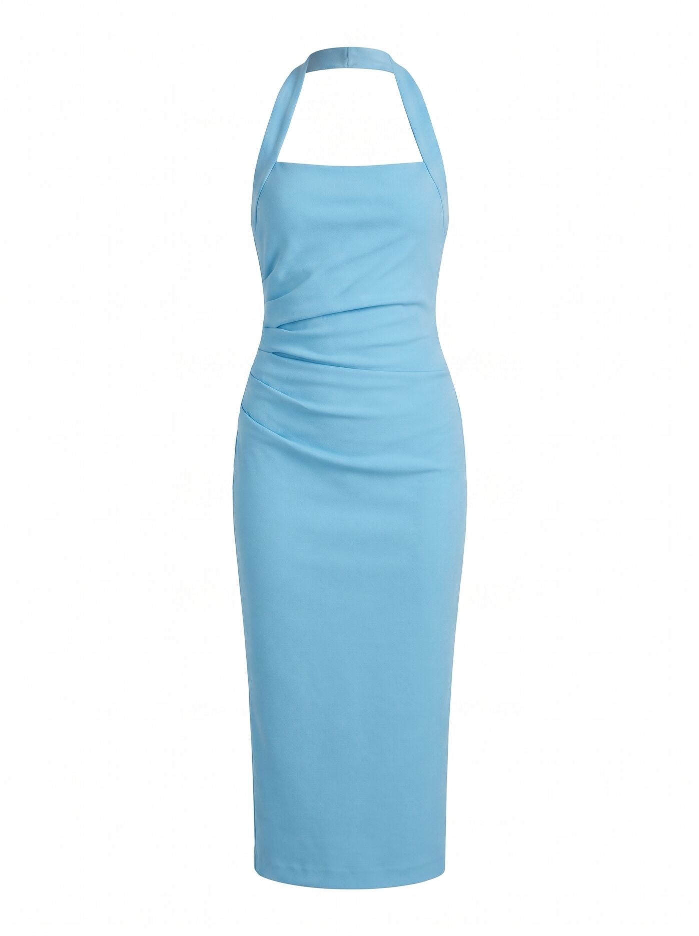 Georgie Halter Ruched Bodycon Dress Forever New
