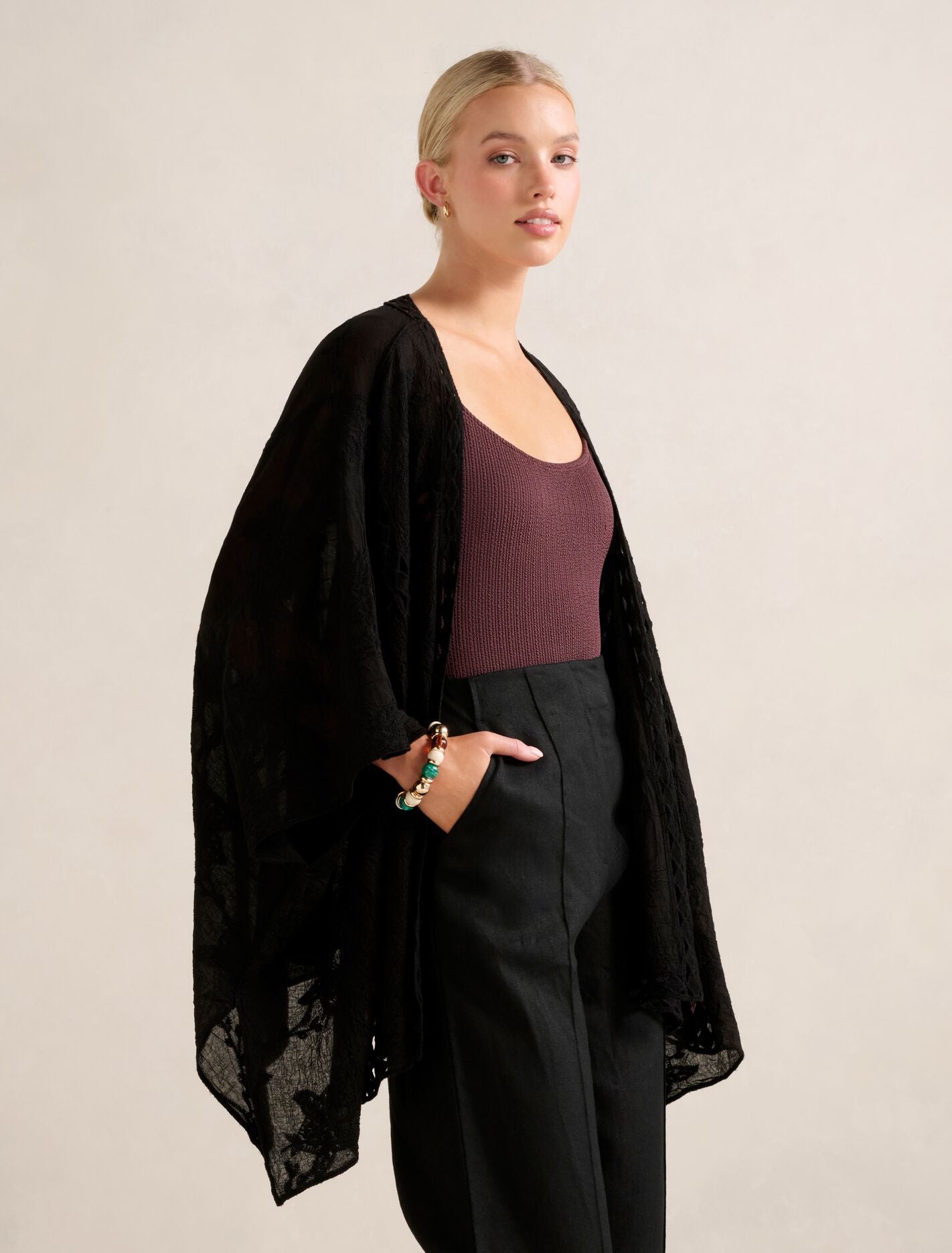Betty Crochet Cape Forever New