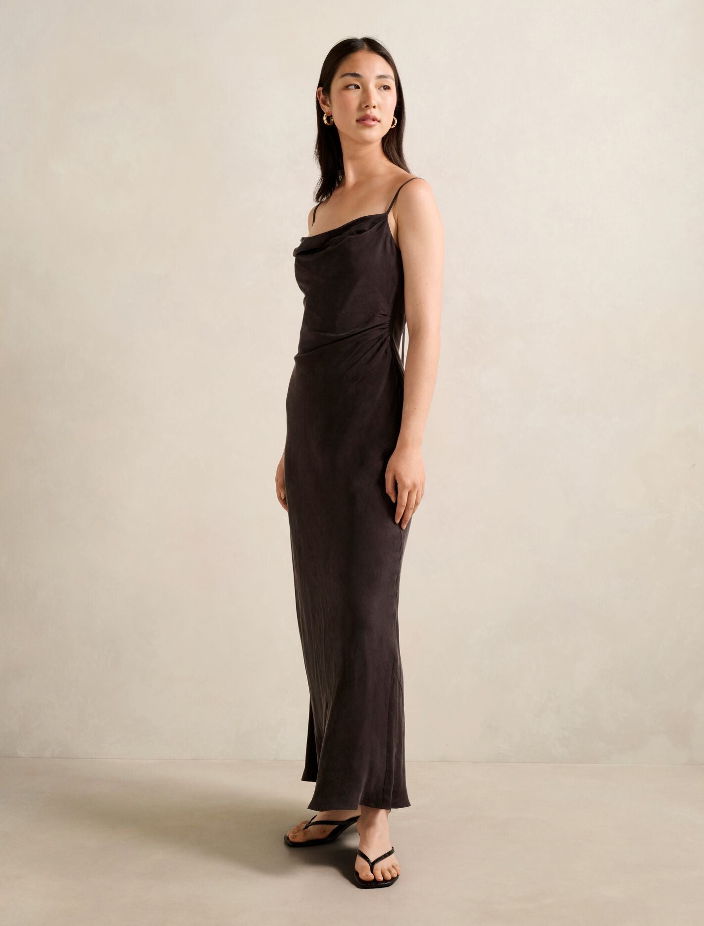 Zoe Cupro Midi Dress