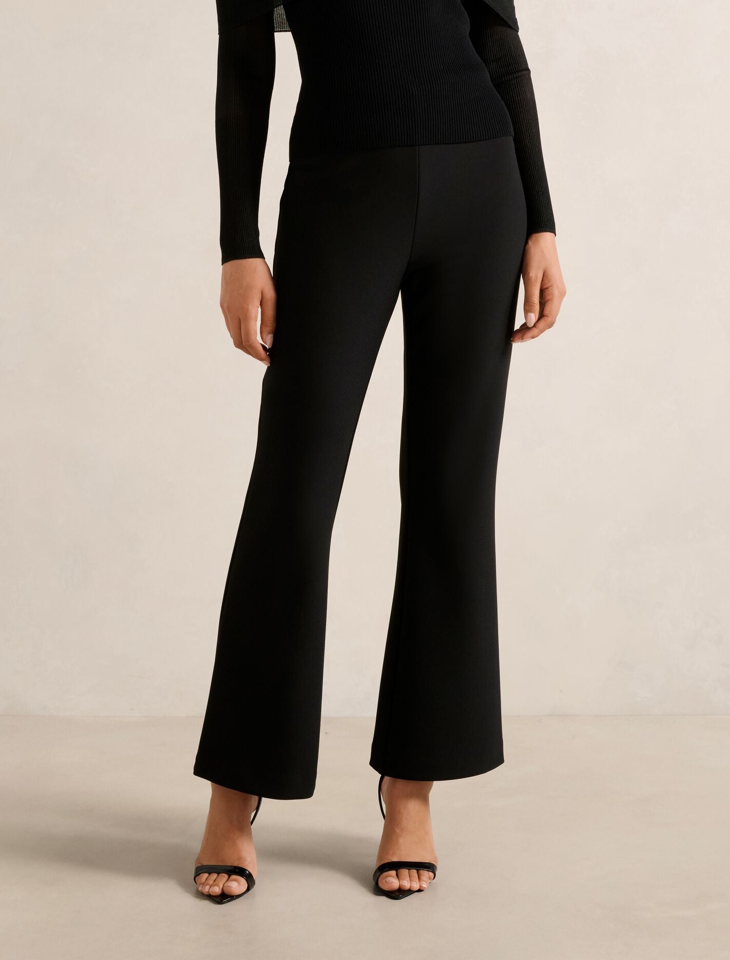 Maia Flare Pants Black Forever New