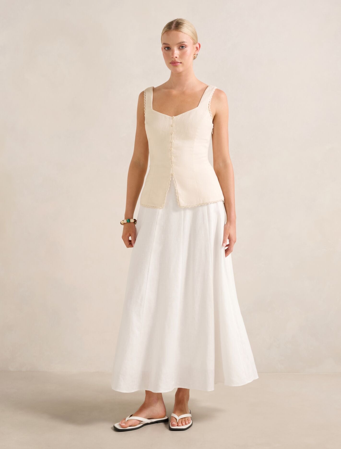 Cinzia Trim Detail Top Forever New