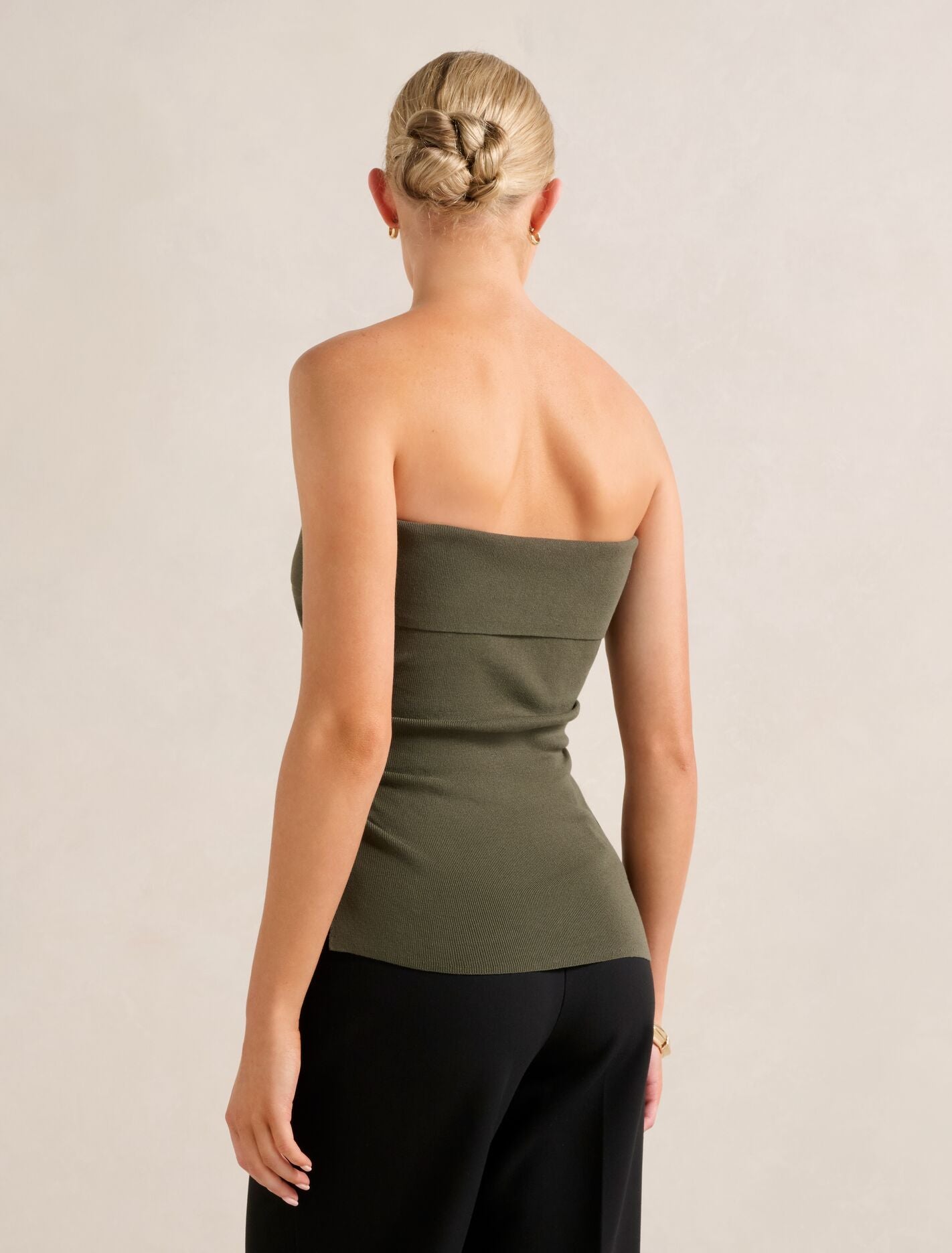 Sofia Asymmetric Knit Top