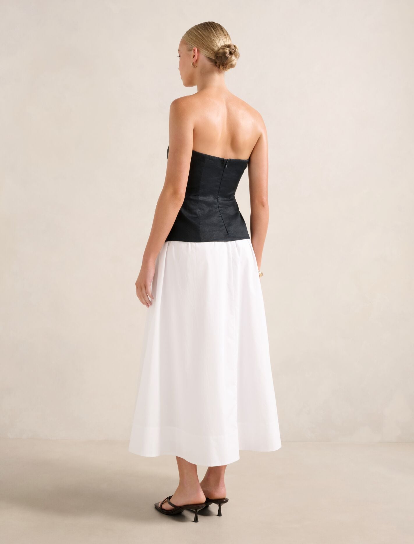 Helena Strapless 2 In 1 Midi Dress