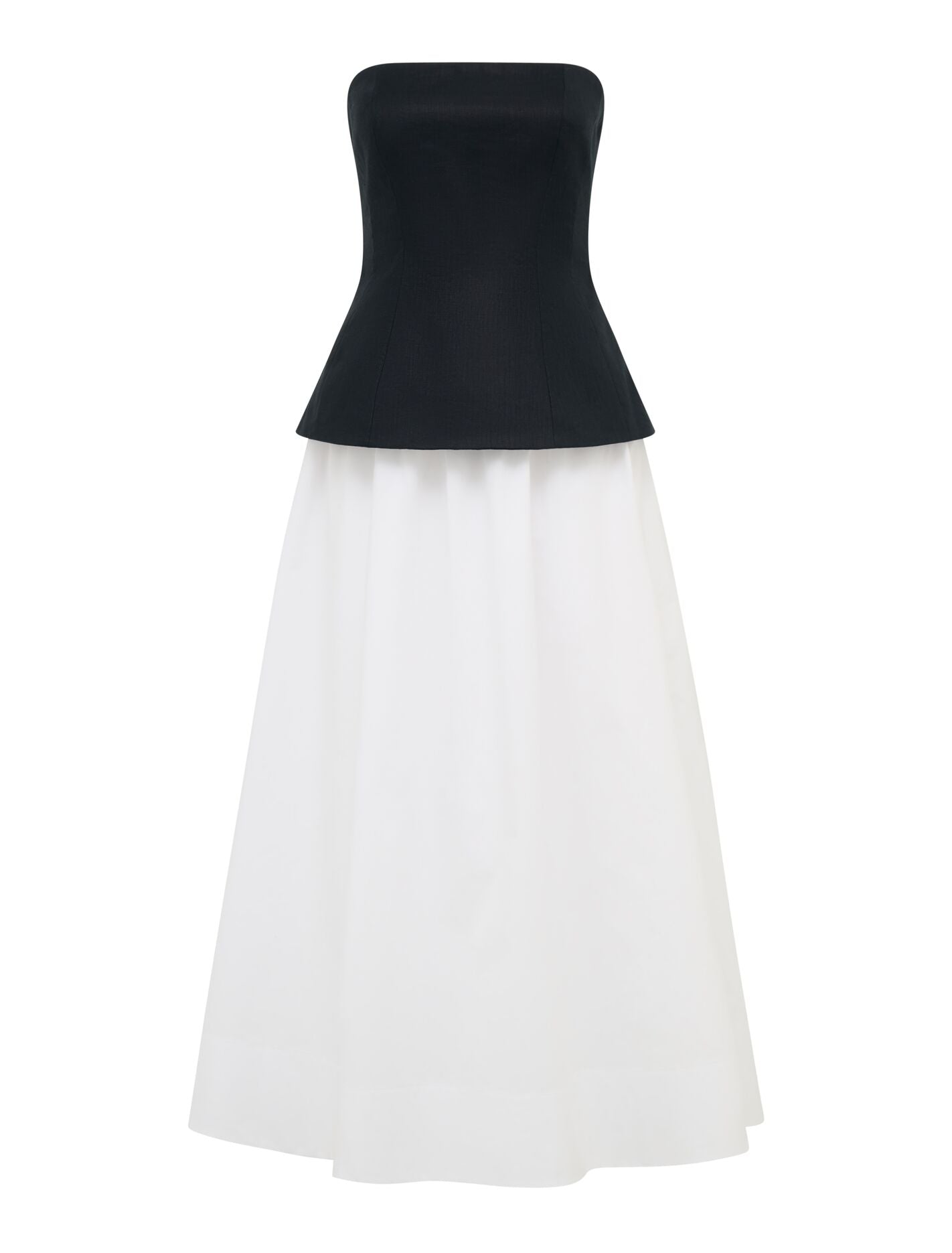 Helena Strapless 2 In 1 Midi Dress