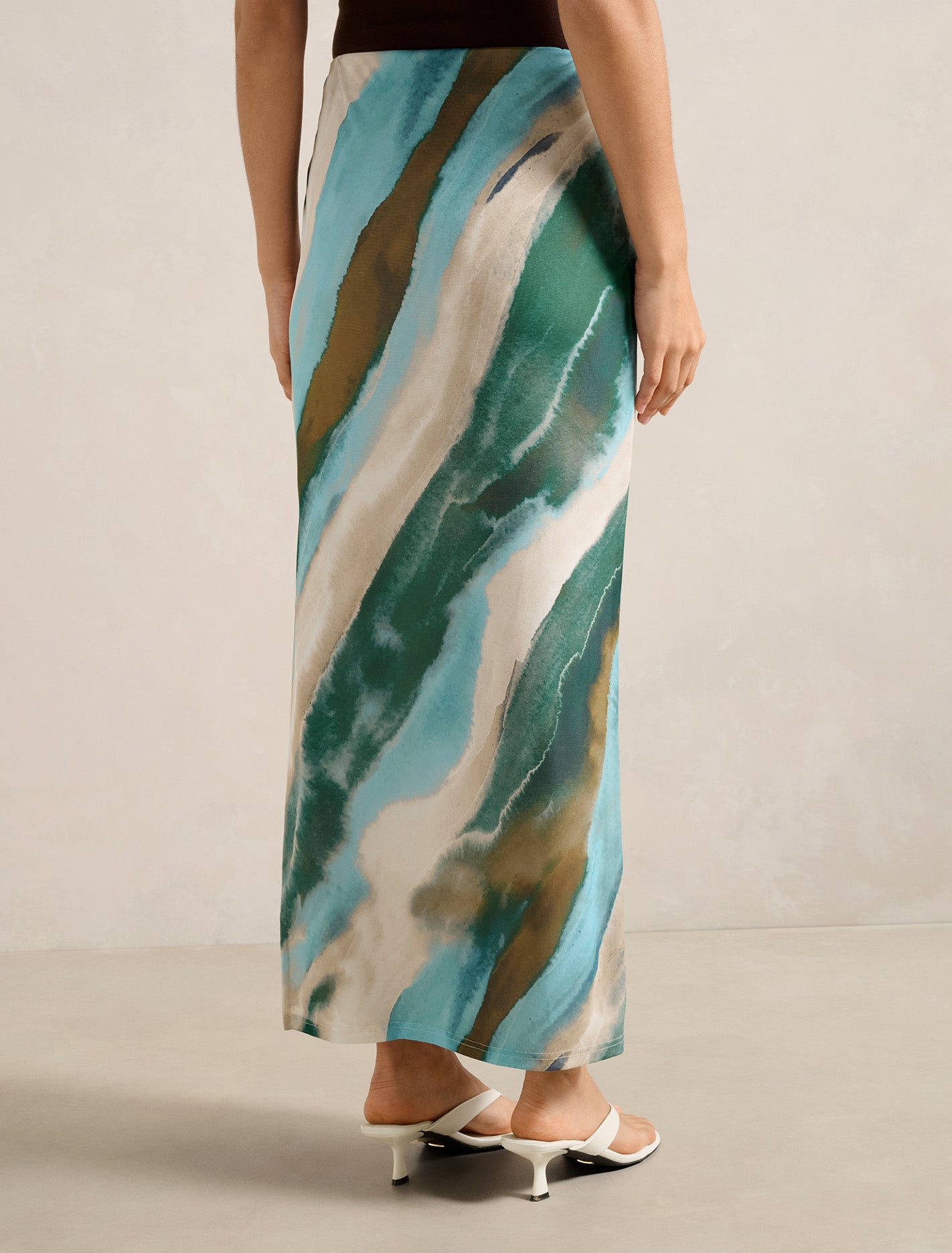 Mia Mesh Maxi Skirt