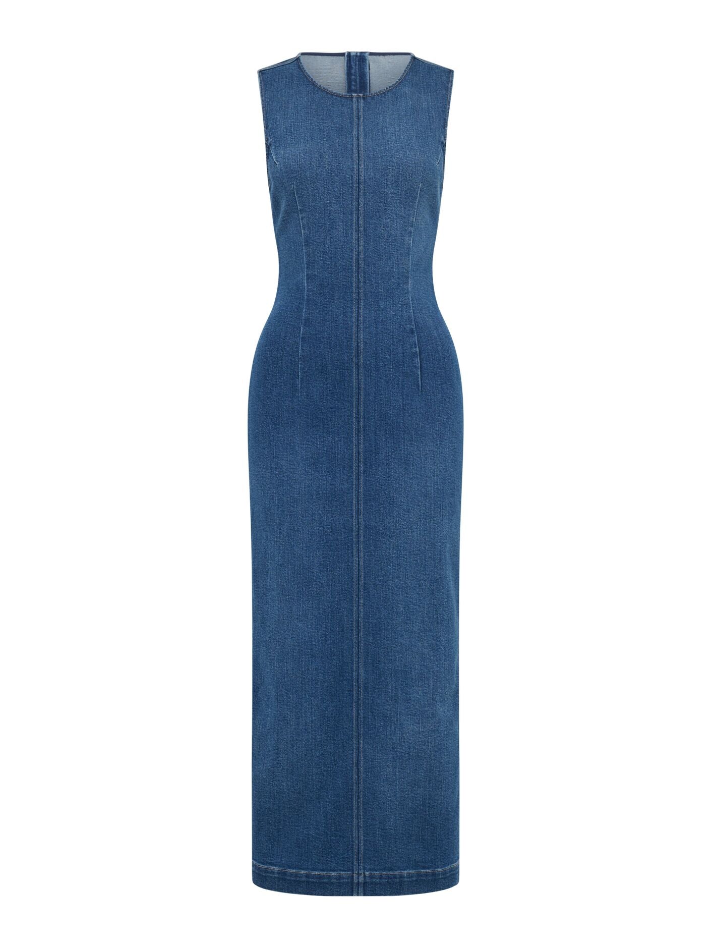 Tara Denim Midi Dress Forever New