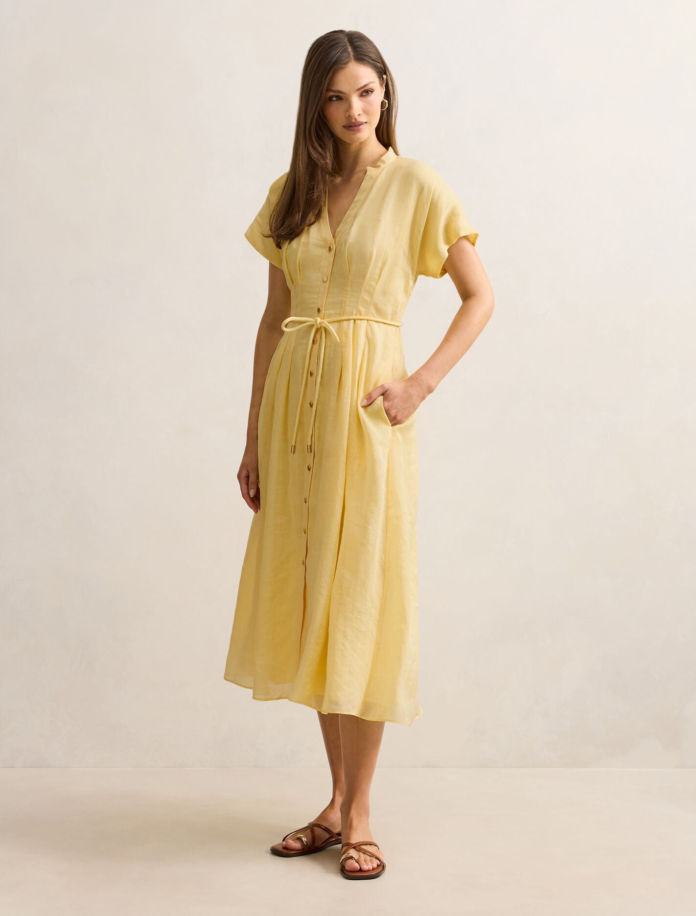 Jemma Shirt Midi Dress Forever New