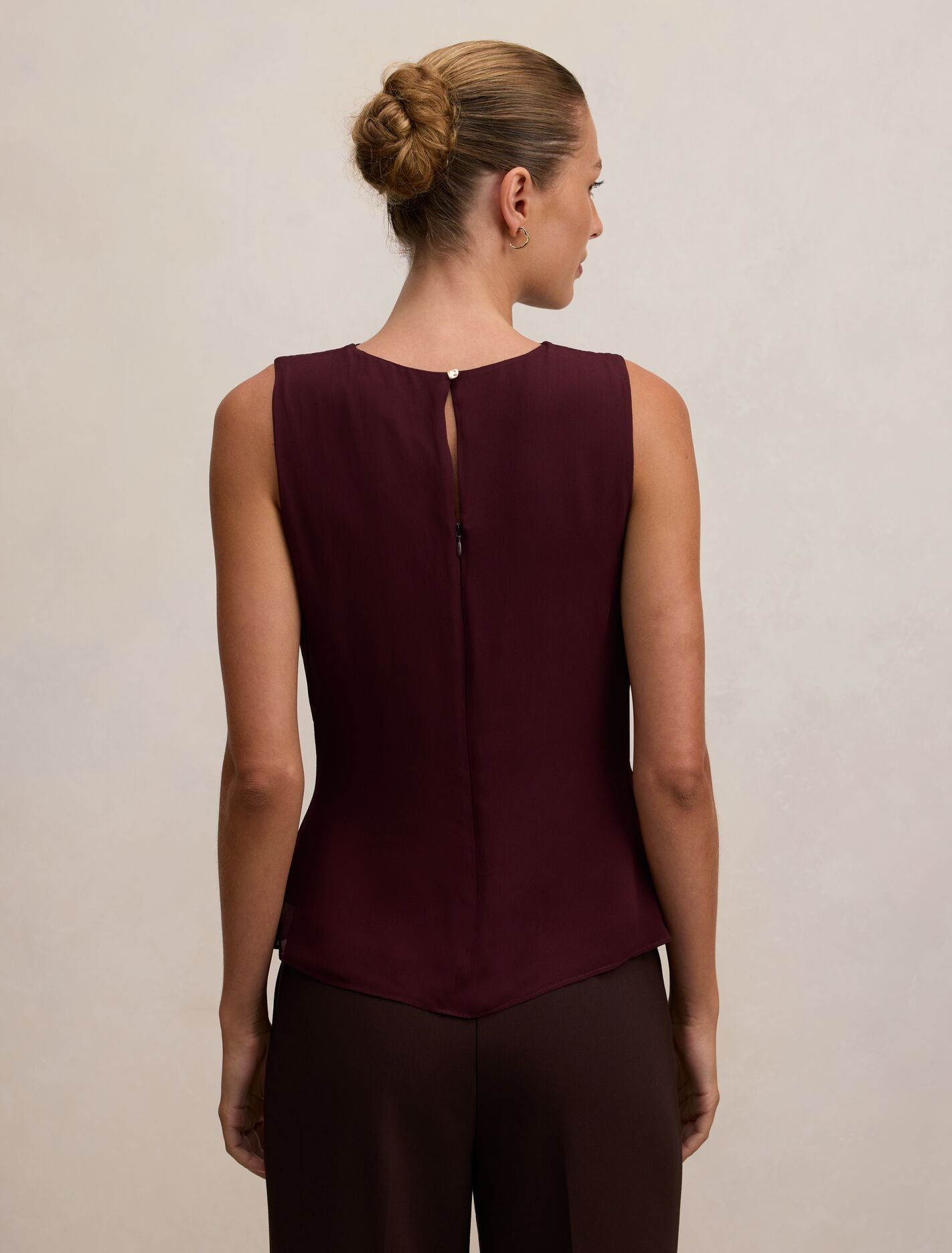 Tiffany Draped Sleeveless Top Forever New