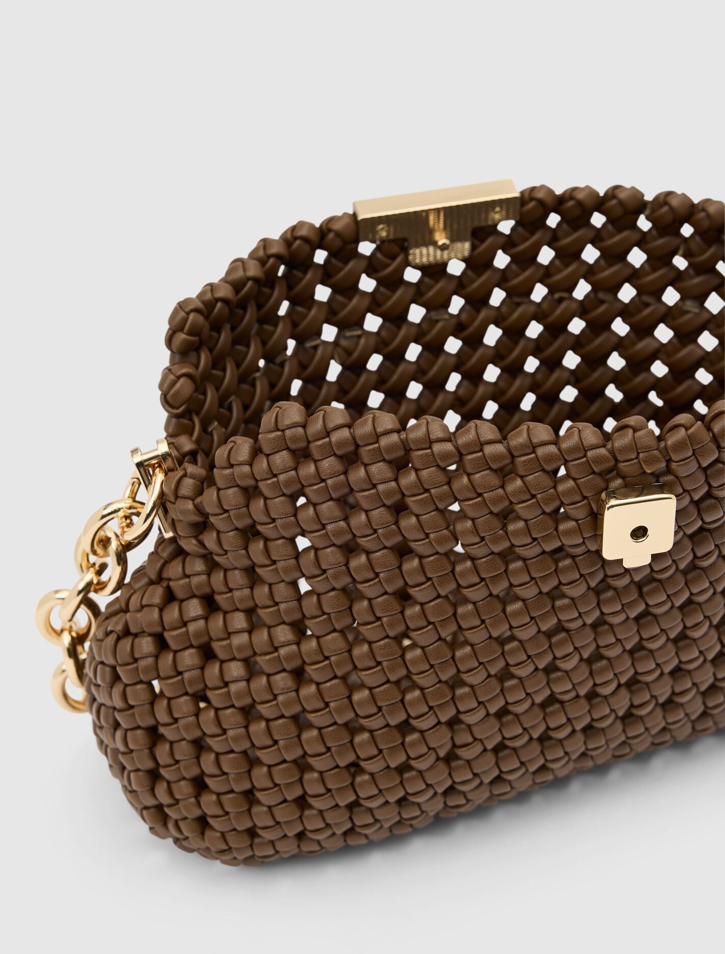 Teagan Weave Chain Bag Forever New