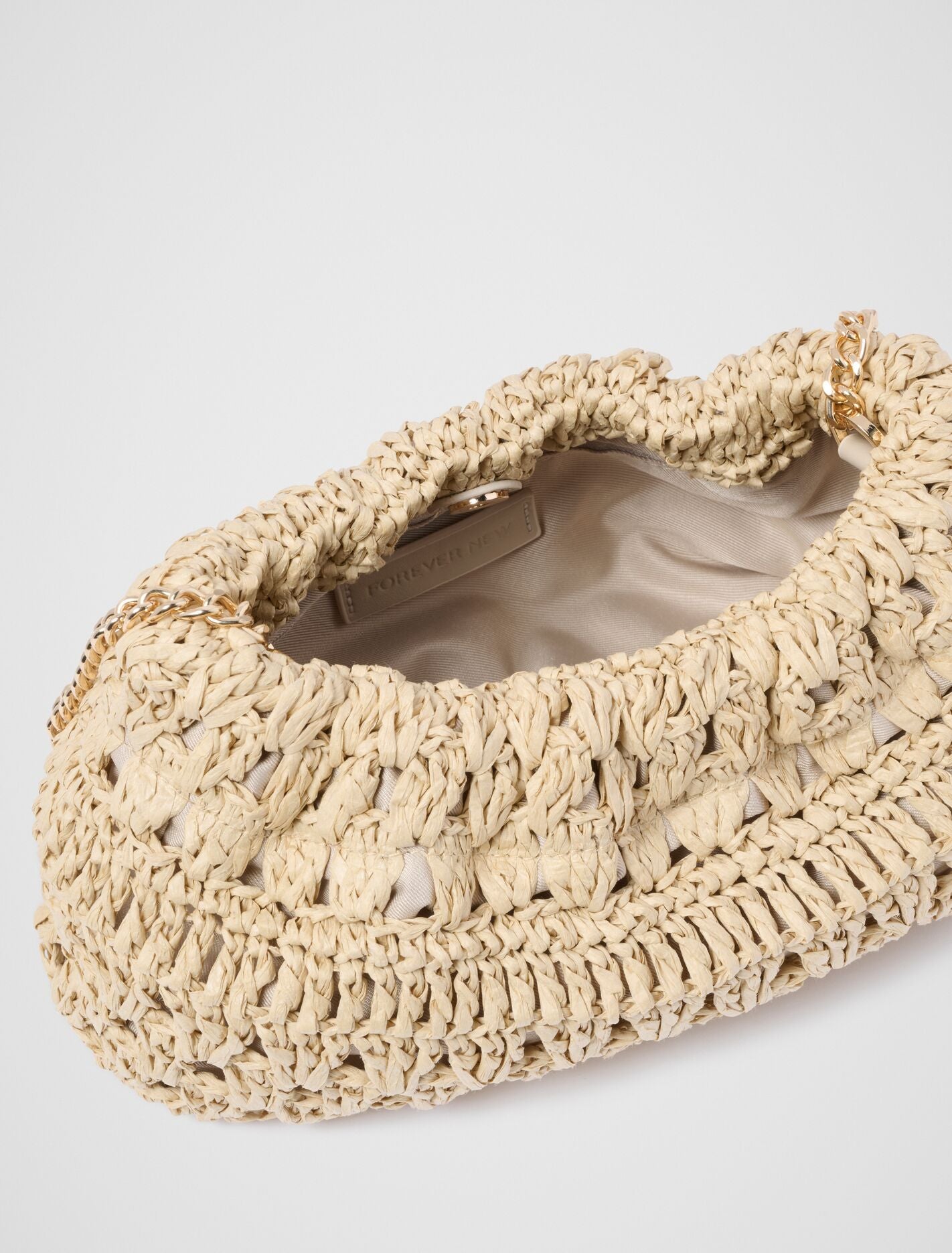 Natalie Woven Soft Clutch Forever New