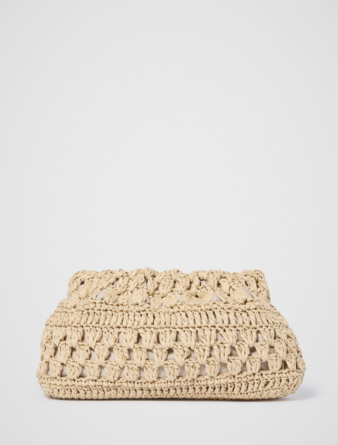 Natalie Woven Soft Clutch 0 Natural Forever New