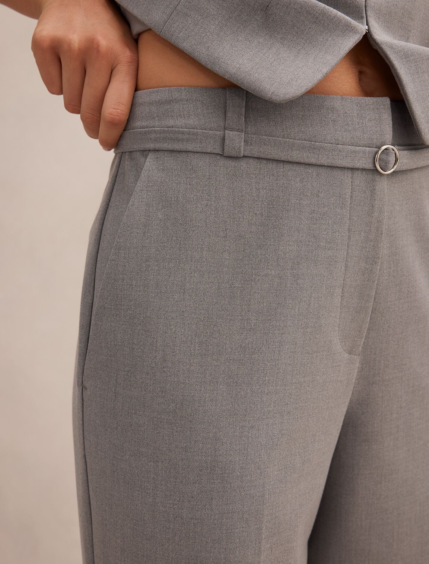Kyla Belted Straight Leg Pants Forever New