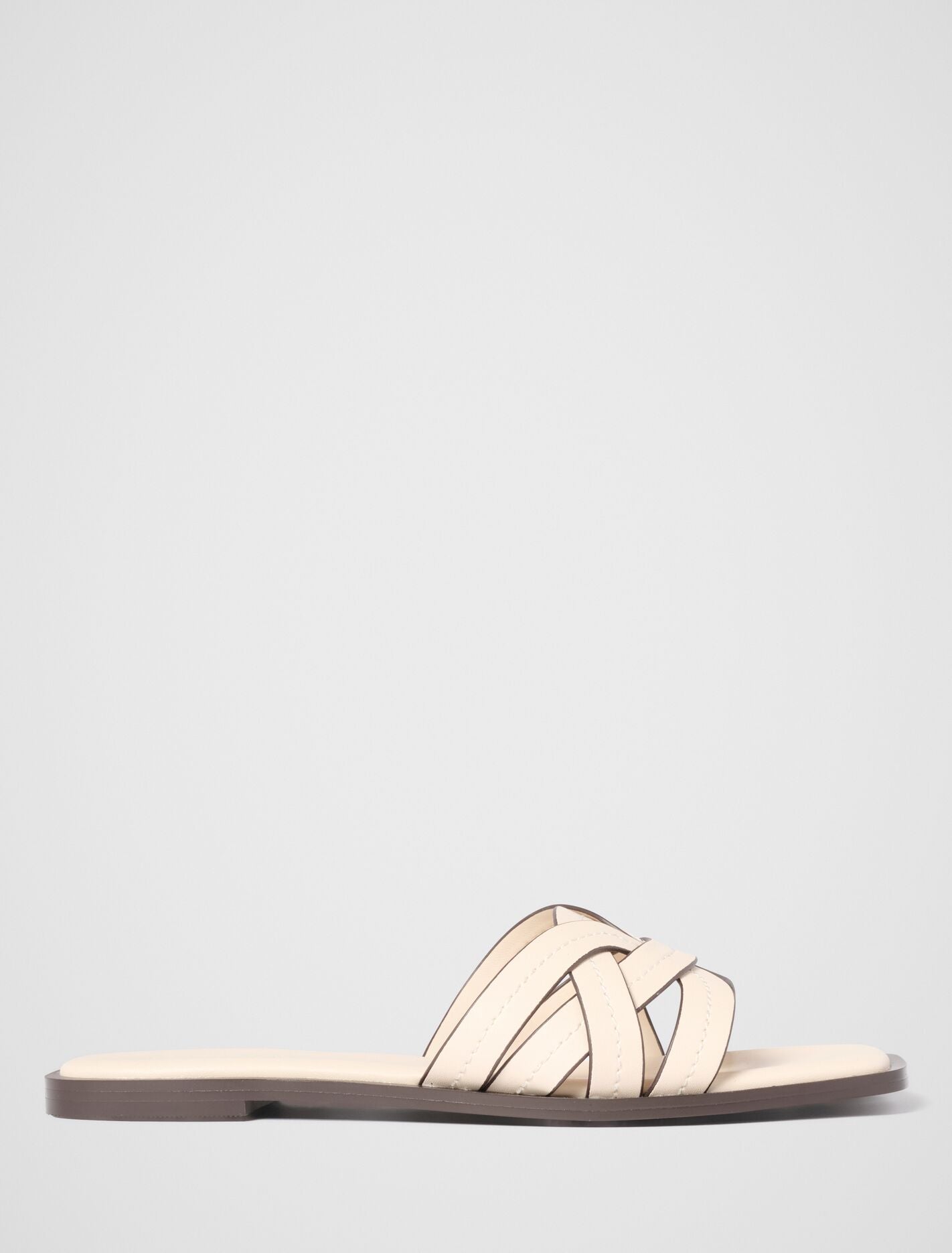 Frannie Interwoven Flat Mule Forever New