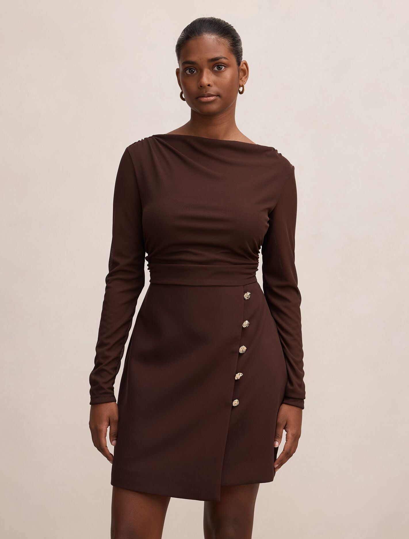 Isadora Petite 2 In 1 Tailored Mini Dress Forever New