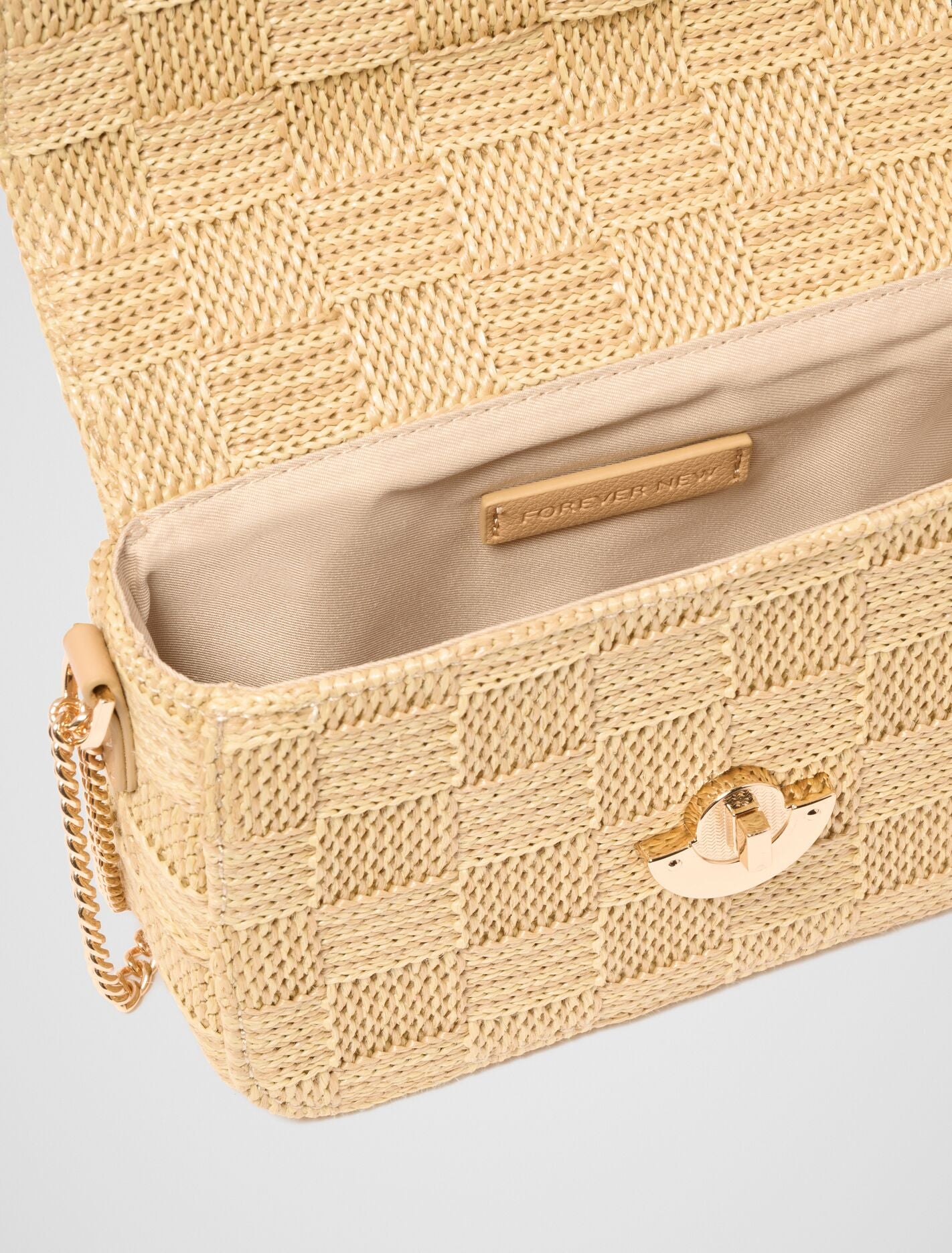 Anika Weave Shoulder Bag Forever New