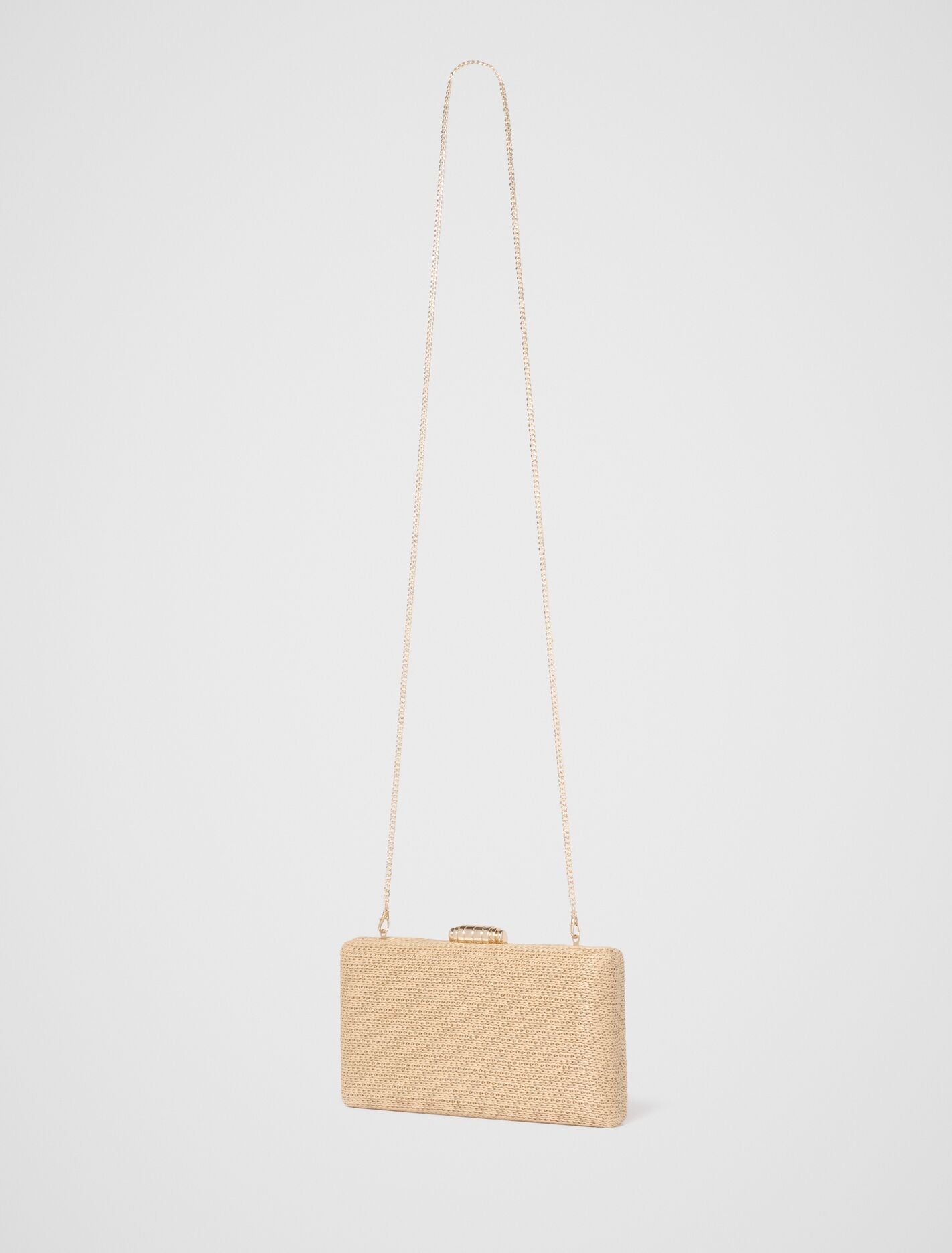 Tori Twist Weave Hardcase Clutch Forever New