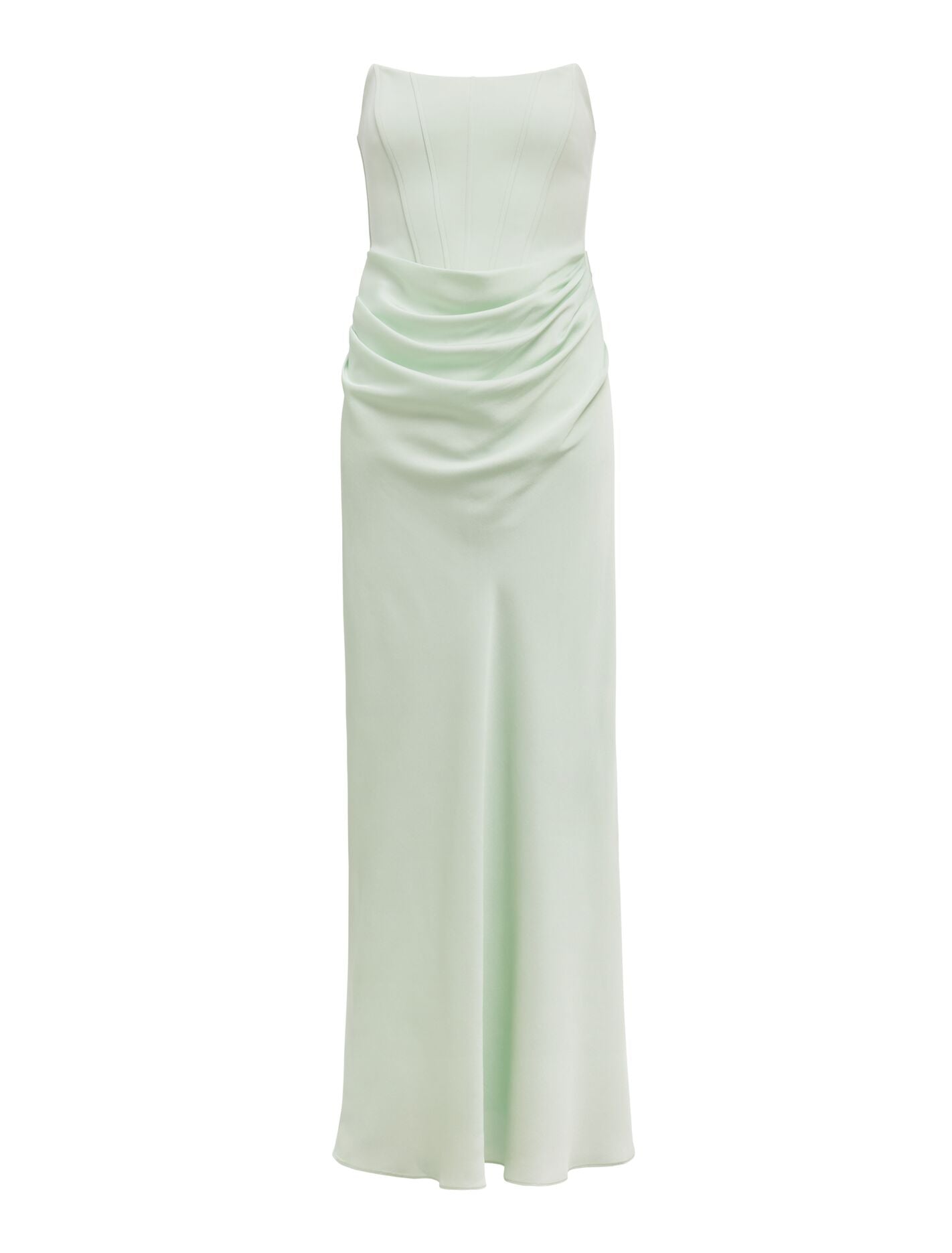 Isra Drape Strapless Maxi Dress Forever New
