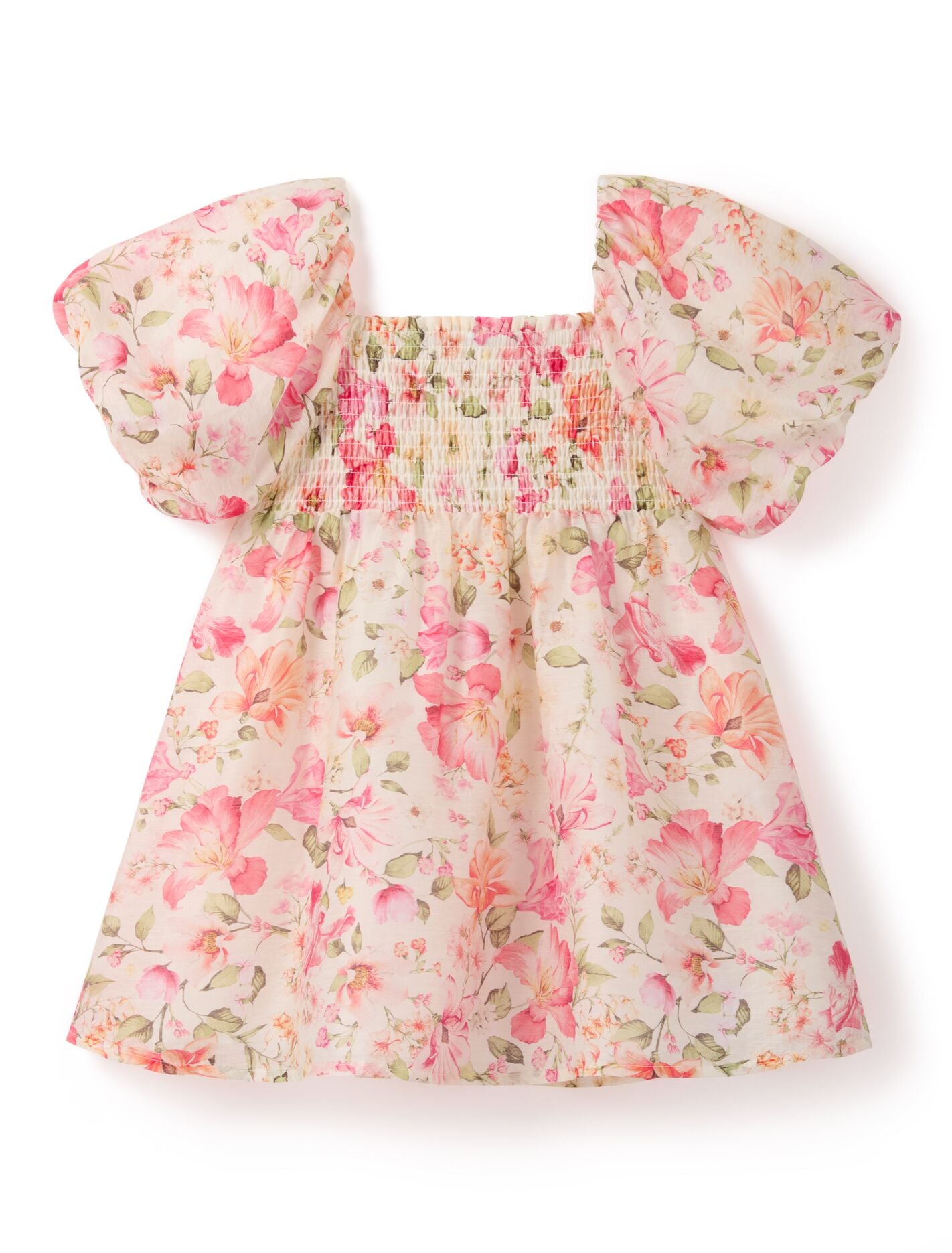 Juliana Girls Puff Sleeve Dress Forever New