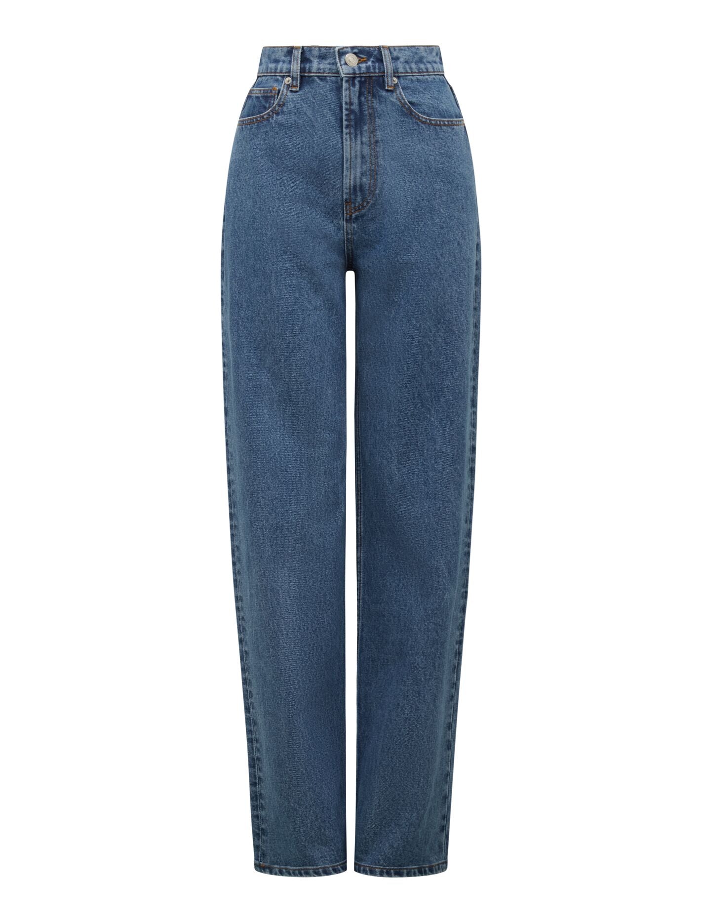 Cloe Straight Leg Jeans Mid Wash | Forever New