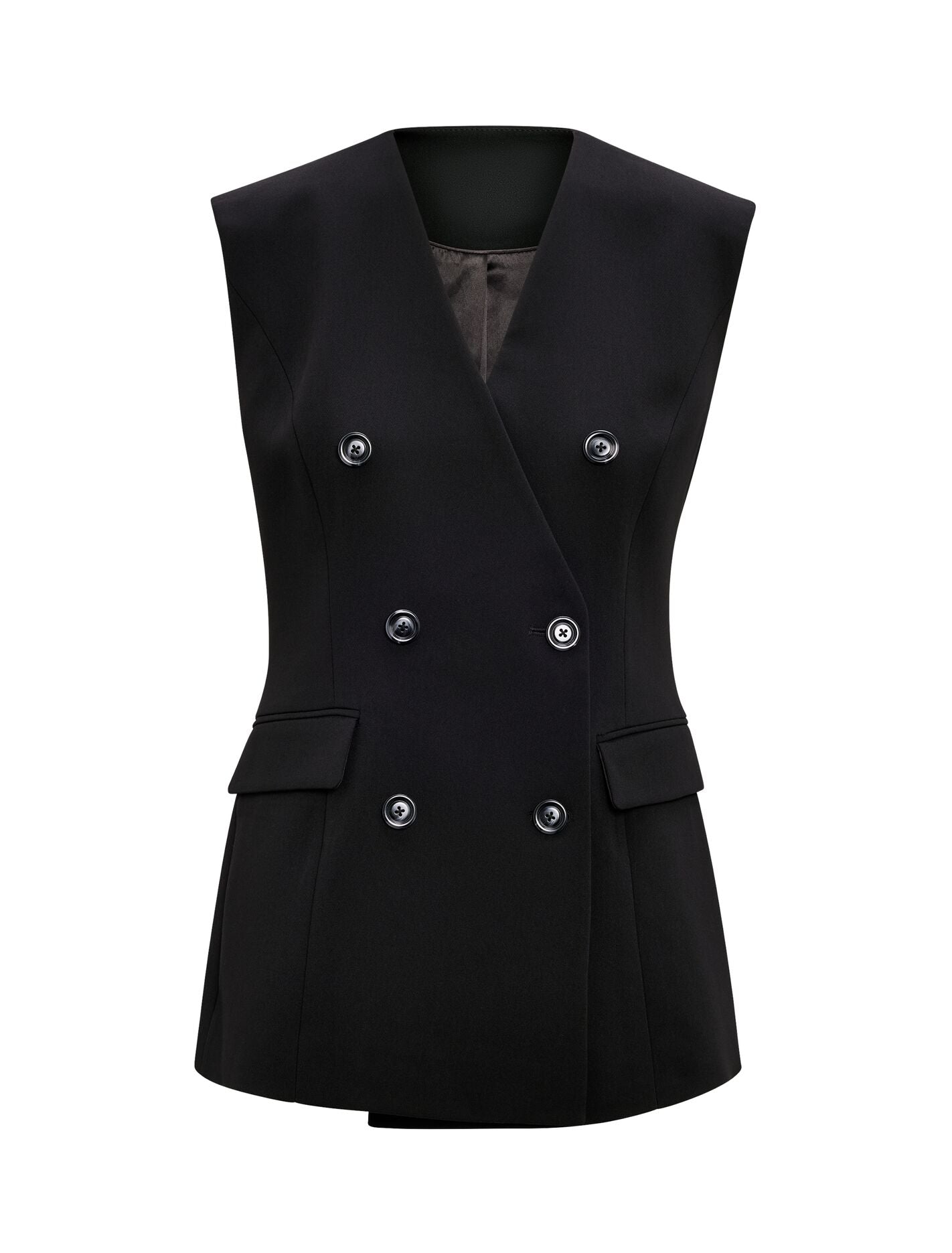 Myra Sleeveless Blazer Forever New