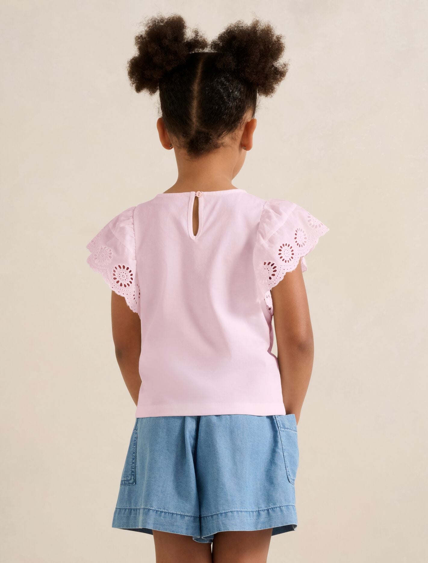 Aurora Flutter Sleeve Girls T-Shirt Forever New