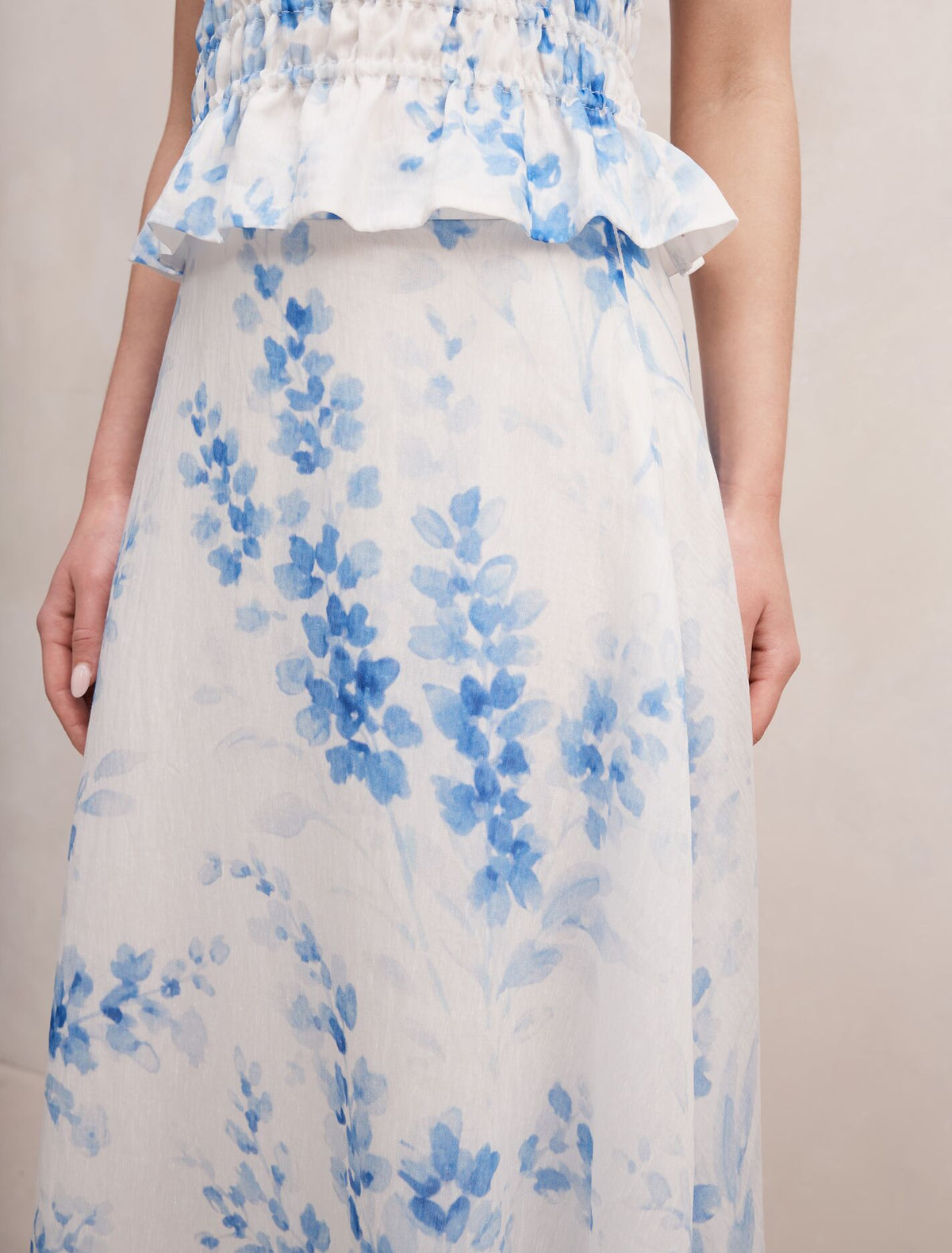 Maisie Circle Midi Skirt Forever New