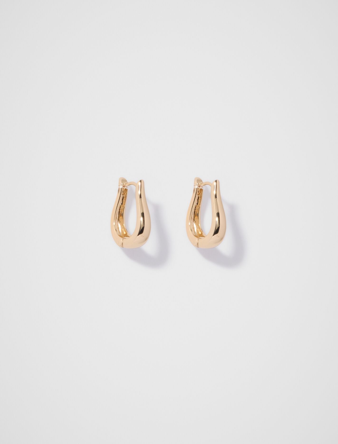 Diane Hinge Gold Plated Hoop Earrings 0 Gold Plated Forever New